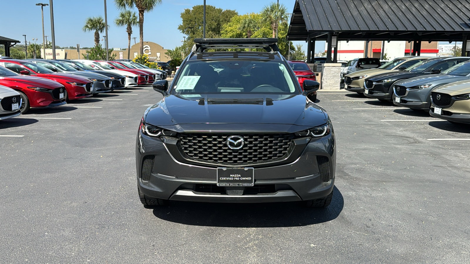 Certified 2024 Mazda CX-50 S PREMIUM with VIN 7MMVABDM5RN166610 for sale in San Antonio, TX