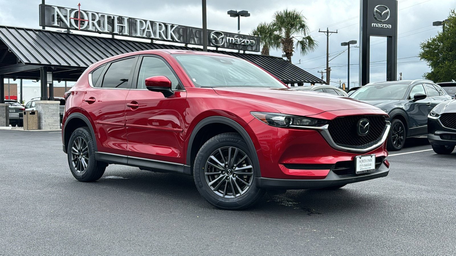 Used 2021 Mazda CX-5 Touring with VIN JM3KFACM9M1373086 for sale in San Antonio, TX