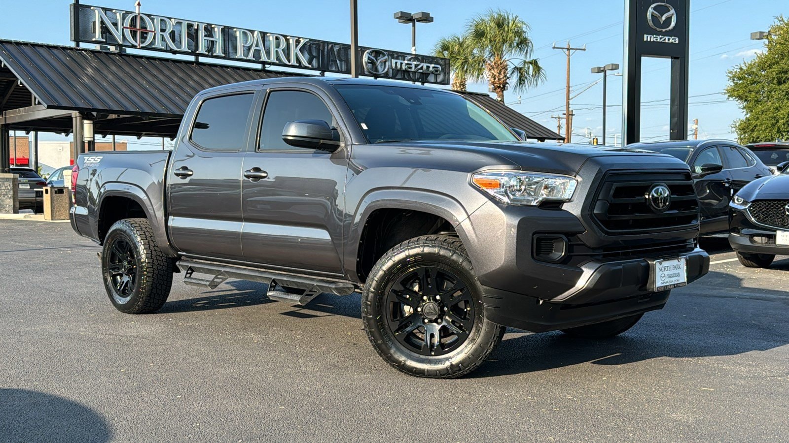 Used 2021 Toyota Tacoma SR with VIN 3TYAX5GN7MT028271 for sale in San Antonio, TX