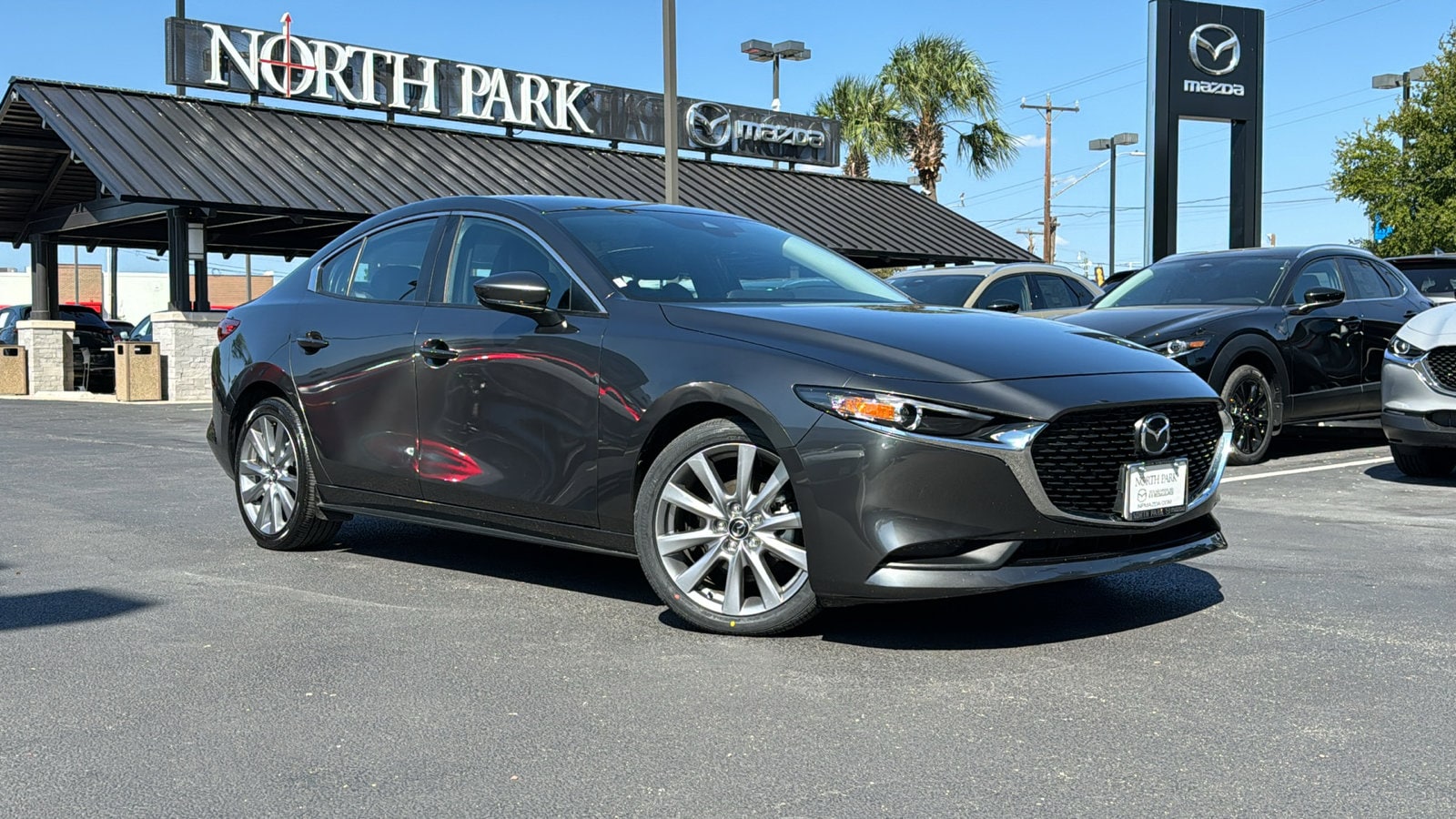 Certified 2023 Mazda Mazda3 Select with VIN 3MZBPABMXPM369592 for sale in San Antonio, TX