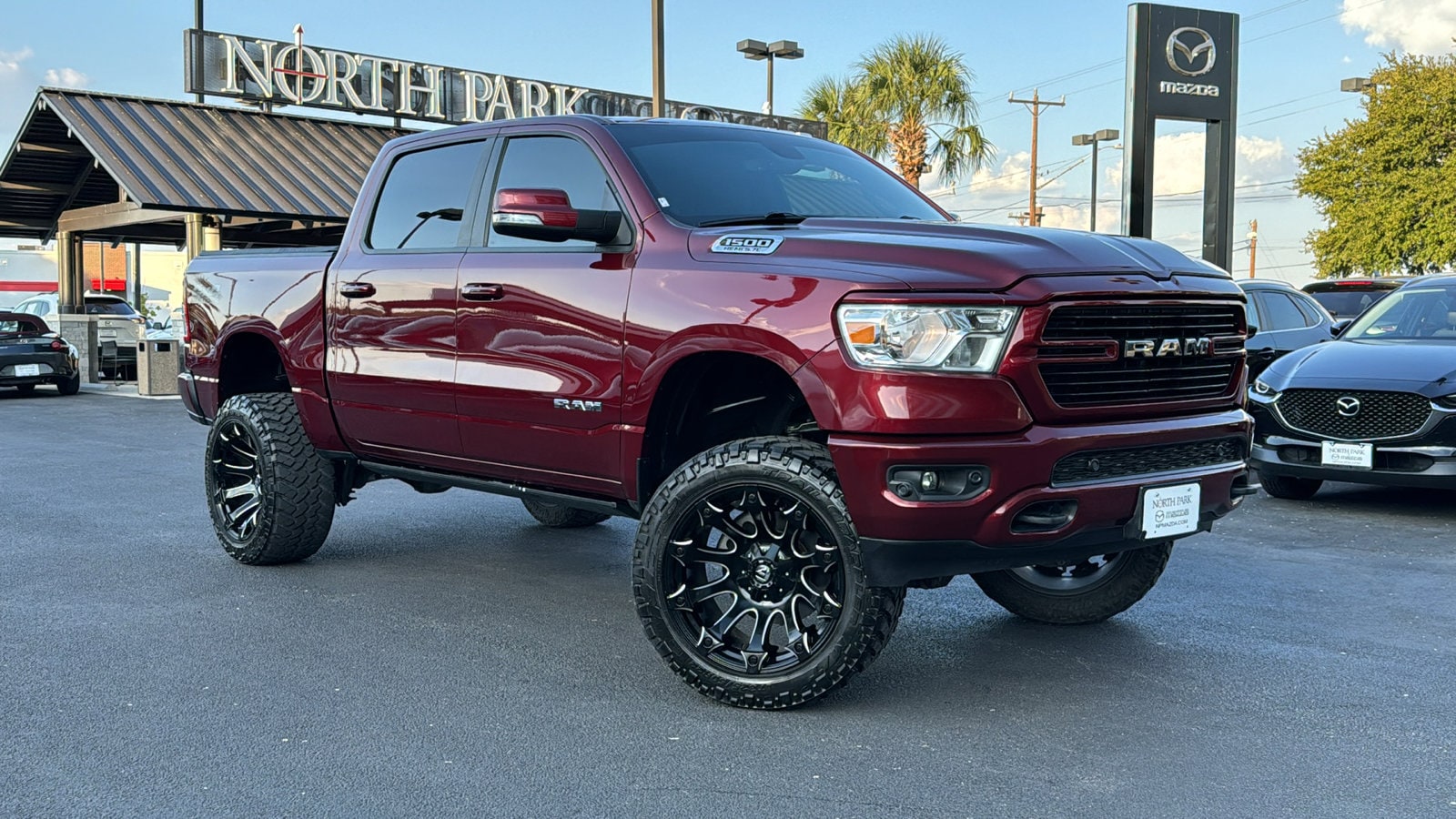 Used 2020 RAM Ram 1500 Pickup Big Horn/Lone Star with VIN 1C6SRFFTXLN252002 for sale in San Antonio, TX