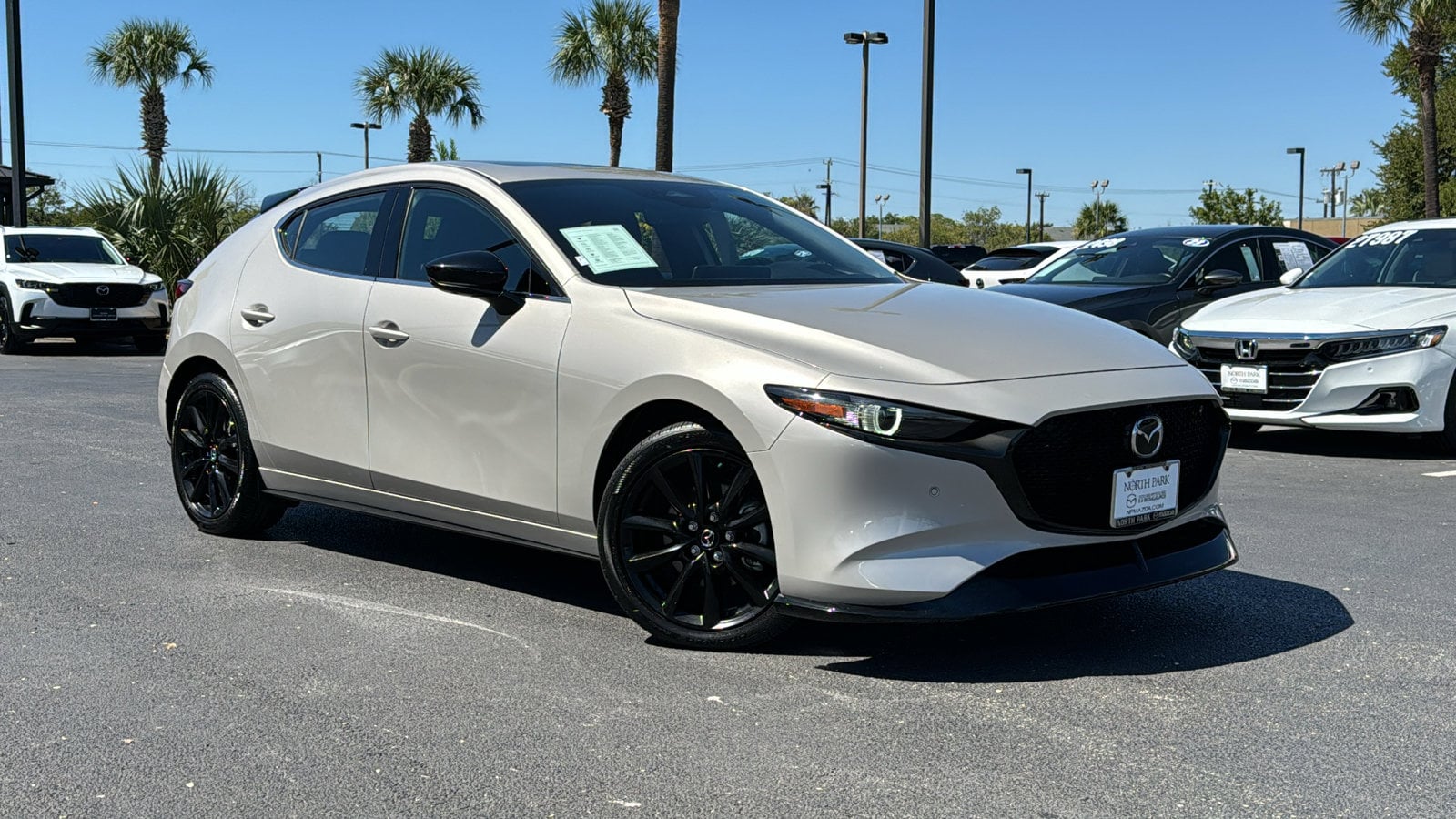 Certified 2024 Mazda Mazda3 Turbo Premium Plus with VIN JM1BPBNY1R1658089 for sale in San Antonio, TX