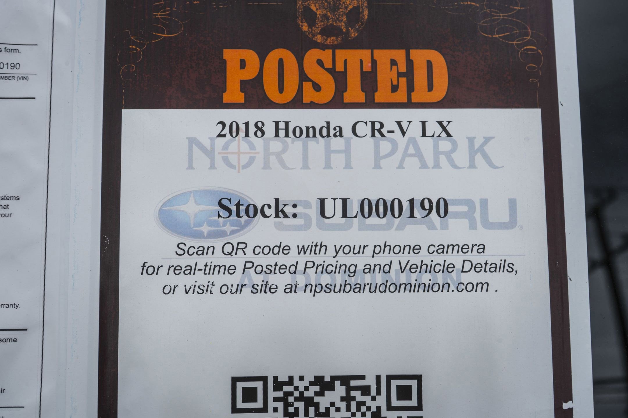 2018 Honda CR-V LX