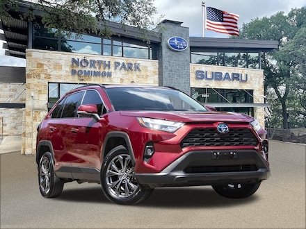 Featured Used 2022 Toyota RAV4 Hybrid XLE Premium SUV for Sale in San Antonio, TX