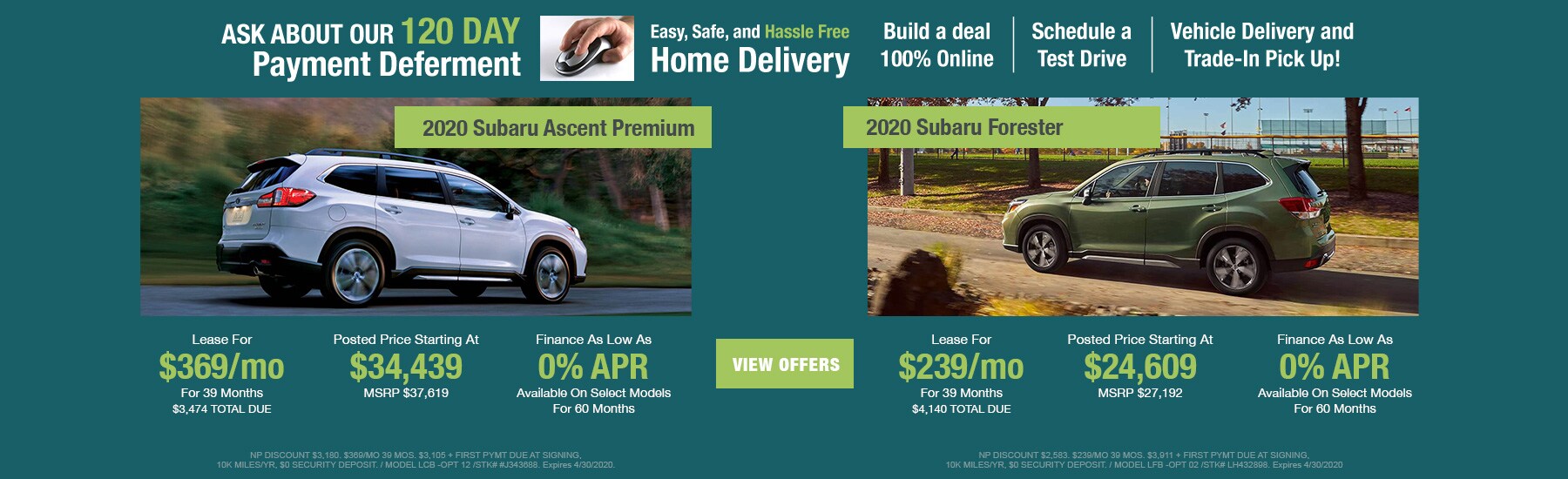 New 2020 Subaru & Used Car Dealer North Park Subaru at Dominion in