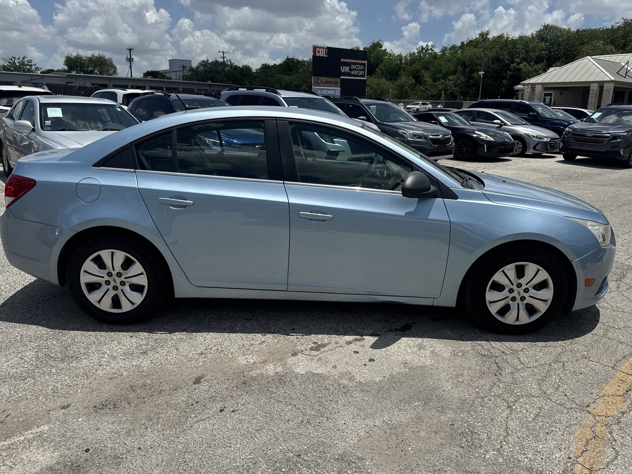 Used 2012 Chevrolet Cruze LS with VIN 1G1PC5SH0C7145498 for sale in San Antonio, TX