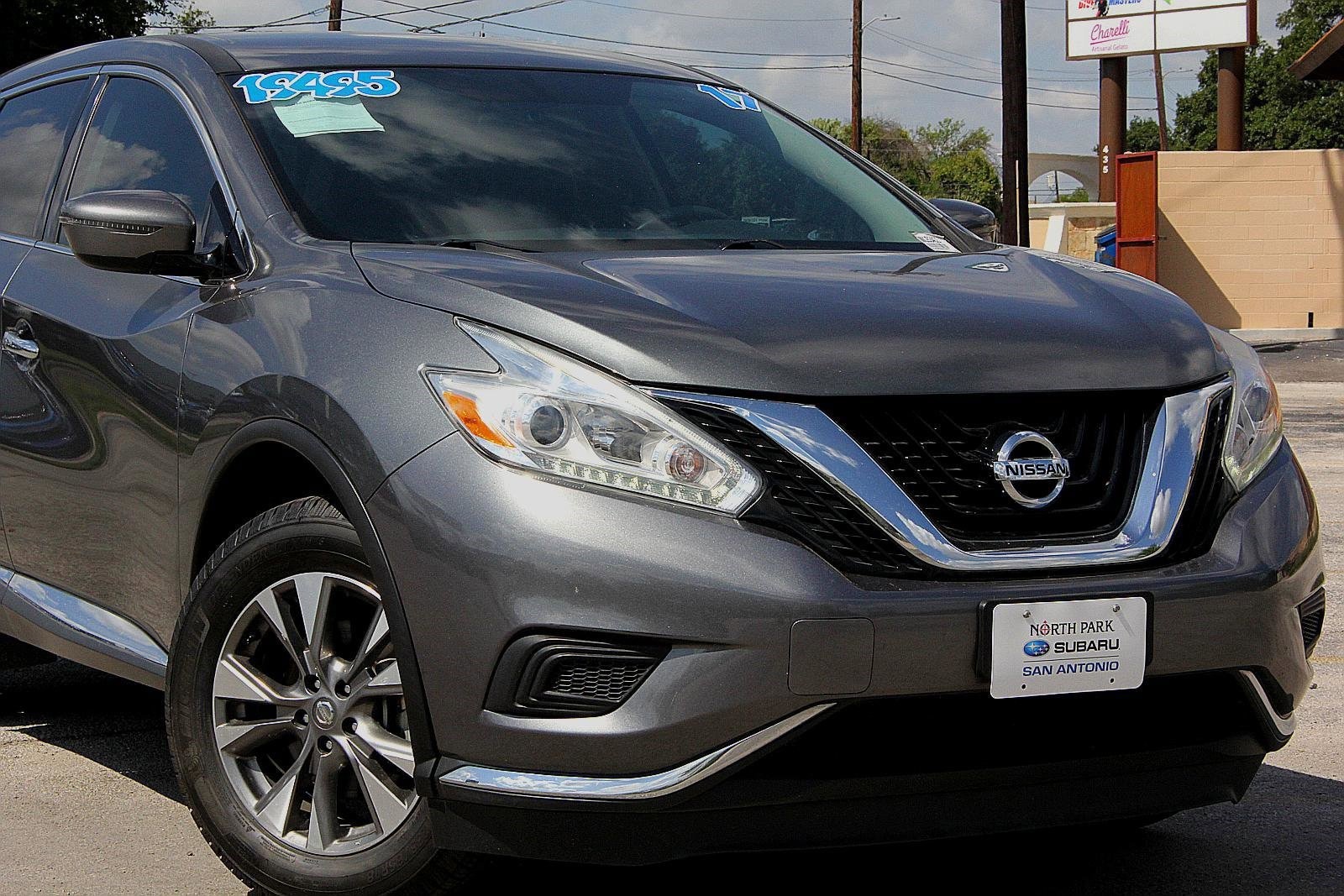 Used 2017 Nissan Murano S with VIN 5N1AZ2MG3HN153401 for sale in San Antonio, TX