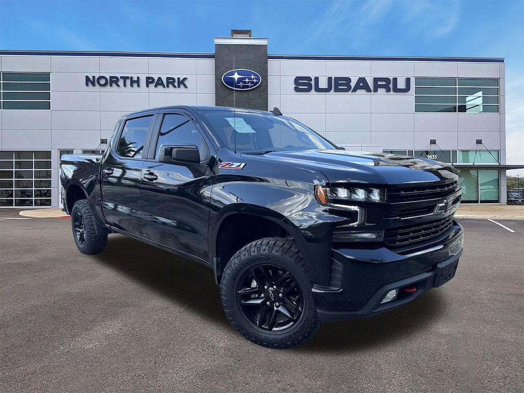 Used 2021 Chevrolet Silverado 1500 LT Trail Boss Truck Crew Cab