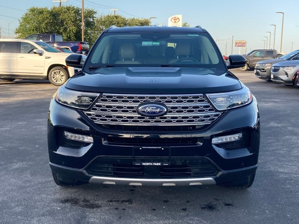 Used 2023 Ford Explorer Limited with VIN 1FMSK8FH8PGB67654 for sale in San Antonio, TX