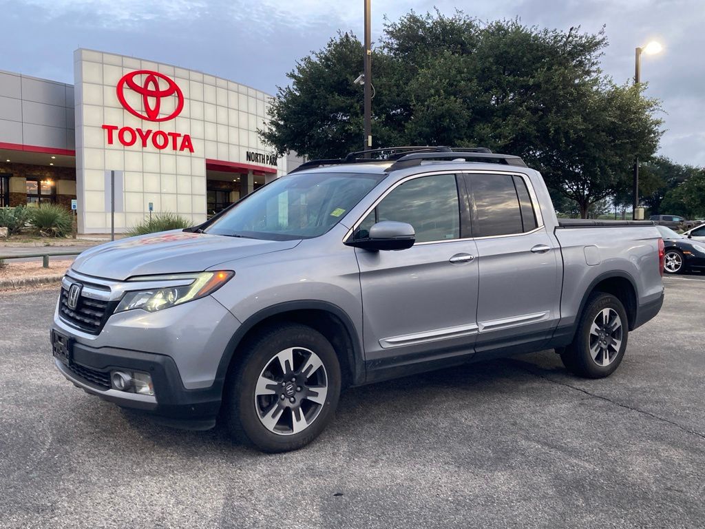 Lunar Silver Metallic 2019 Honda Ridgeline Pickup Truck All-Wheel Drive 6-Speed Automatic
