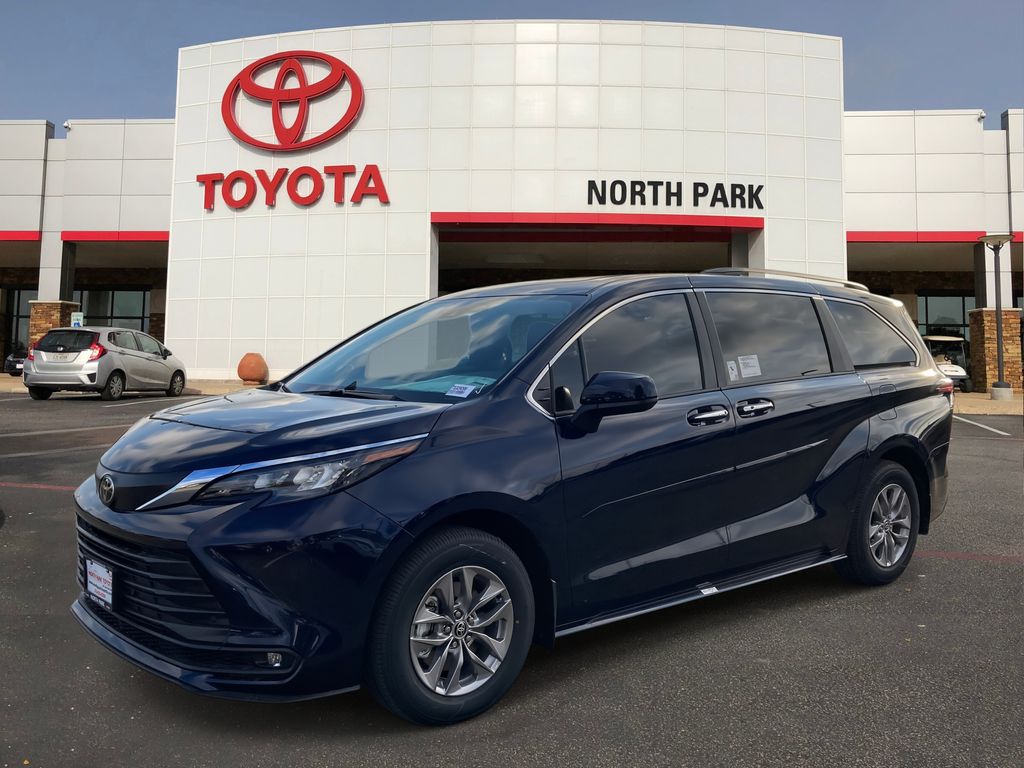 Blueprint 2026 Toyota Sienna Minivan Front-Wheel Drive 