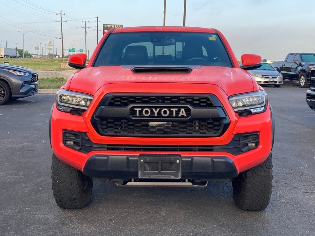 Certified 2023 Toyota Tacoma TRD Pro with VIN 3TYCZ5ANXPT166810 for sale in San Antonio, TX