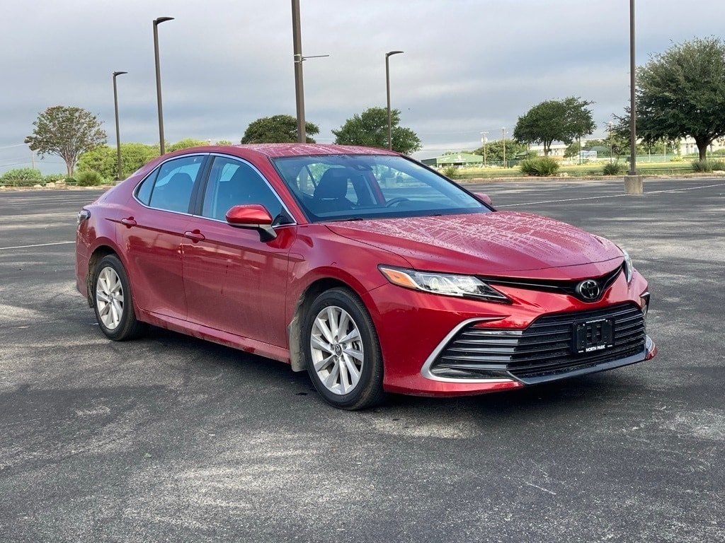 Certified 2024 Toyota Camry LE with VIN 4T1C11AKXRU246782 for sale in San Antonio, TX