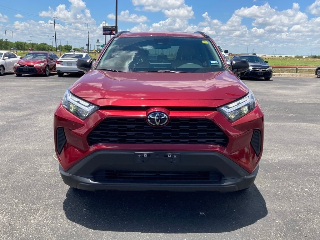 Certified 2025 Toyota RAV4 LE with VIN 4T3LWRFV2SU166036 for sale in San Antonio, TX