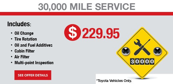 30 000 Mile Service Coupon North Park Toyota Of San Antonio
