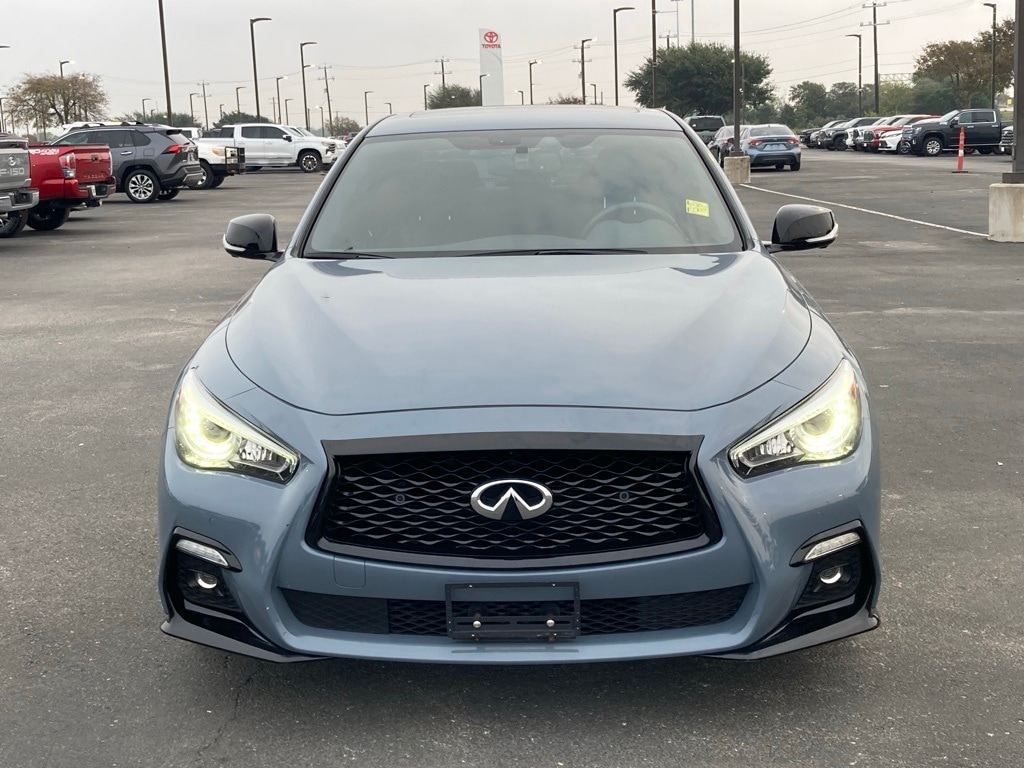 Used 2022 INFINITI Q50 Red Sport 400 Sedan