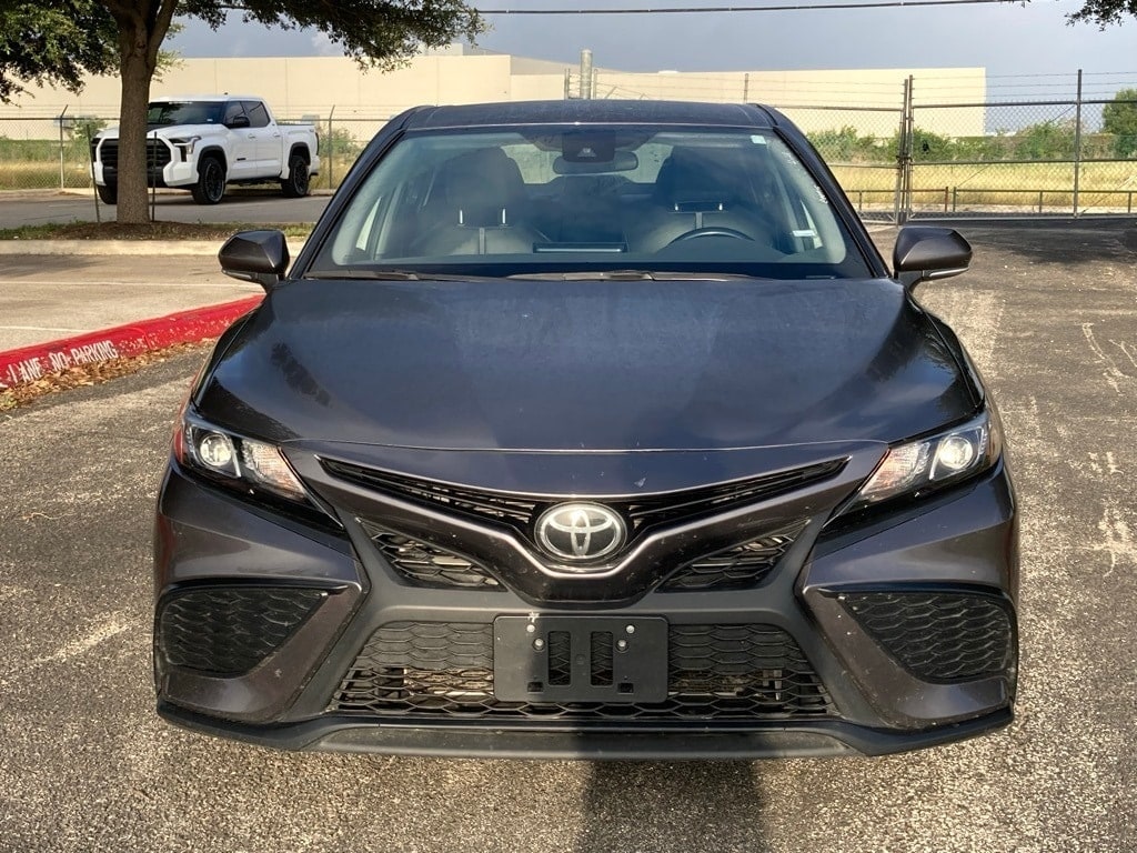 Used 2023 Toyota Camry SE with VIN 4T1G11AK3PU809797 for sale in San Antonio, TX