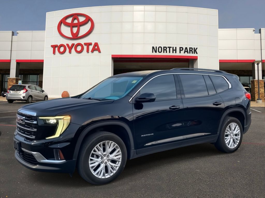 Black (Ebony Twilight Metallic) 2024 GMC Acadia SUV / Crossover Four-Wheel Drive 8-Speed Automatic