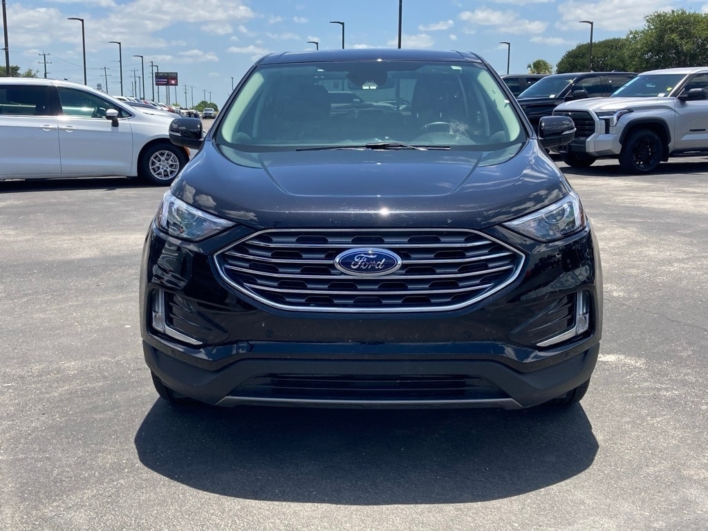 Used 2024 Ford Edge Titanium with VIN 2FMPK4K9XRBB01663 for sale in San Antonio, TX
