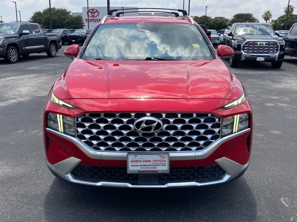 Used 2022 Hyundai Santa Fe SEL with VIN 5NMS24AJ5NH430986 for sale in San Antonio, TX