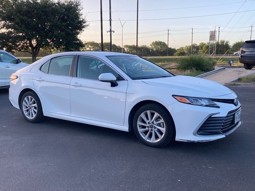 Used 2024 Toyota Camry LE with VIN 4T1C11AK4RU221179 for sale in San Antonio, TX