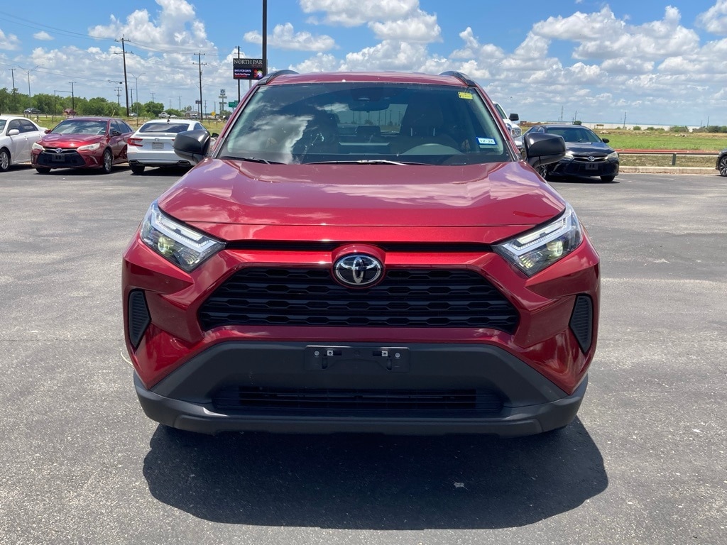 Certified 2025 Toyota RAV4 LE with VIN 4T3LWRFV2SU166036 for sale in San Antonio, TX