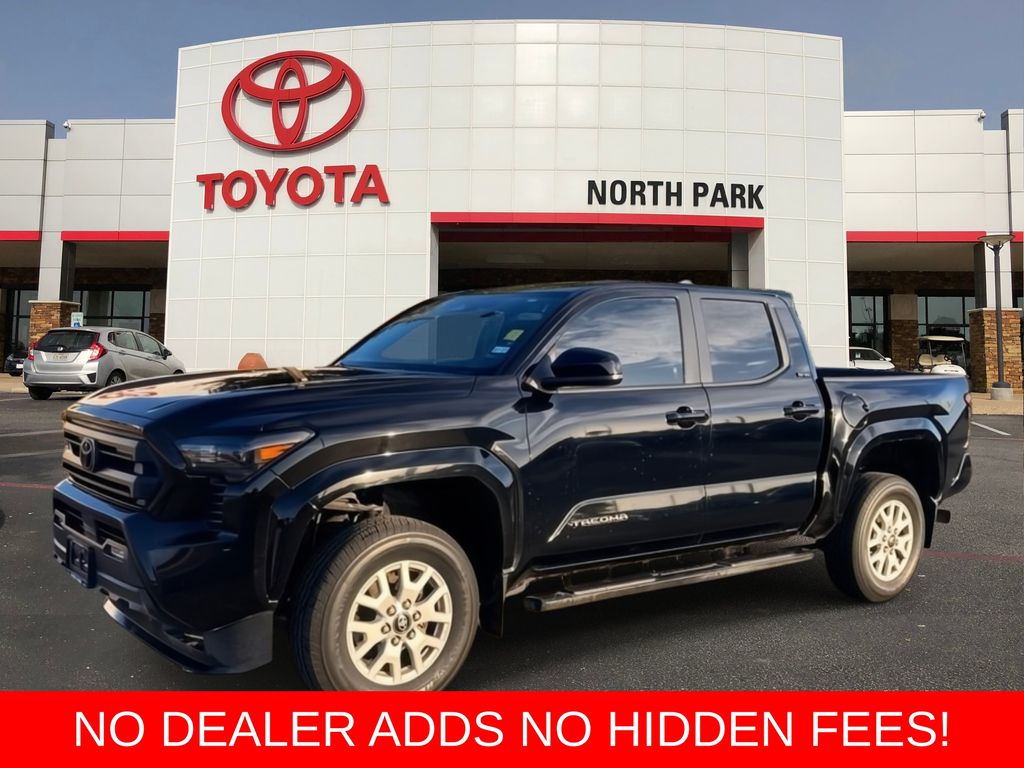 Black 2024 Toyota Tacoma Pickup Truck 4X2 8-Speed Automatic