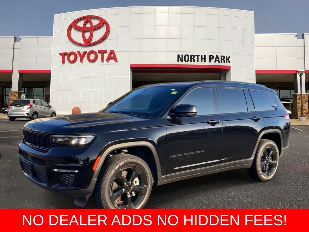 Diamond Black Crystal Pearlcoat 2025 Jeep Grand Cherokee L SUV / Crossover Four-Wheel Drive 8-Speed Automatic