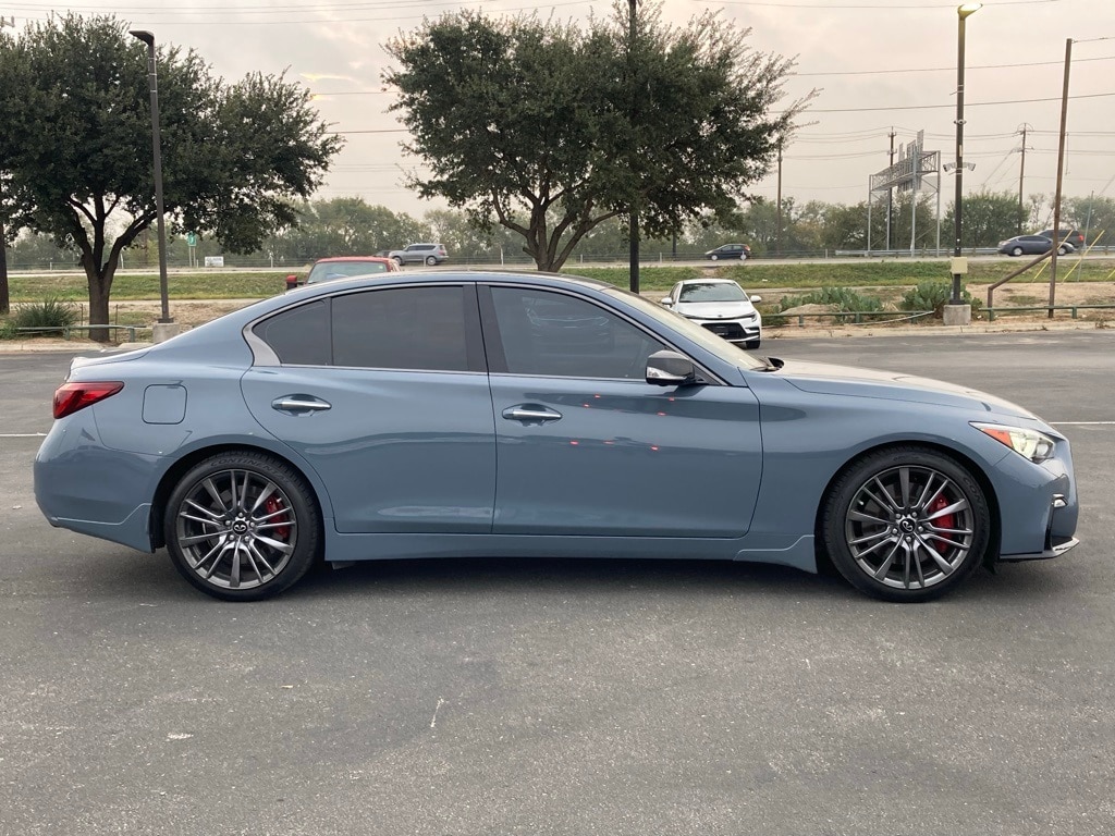Used 2022 INFINITI Q50 Red Sport 400 Sedan