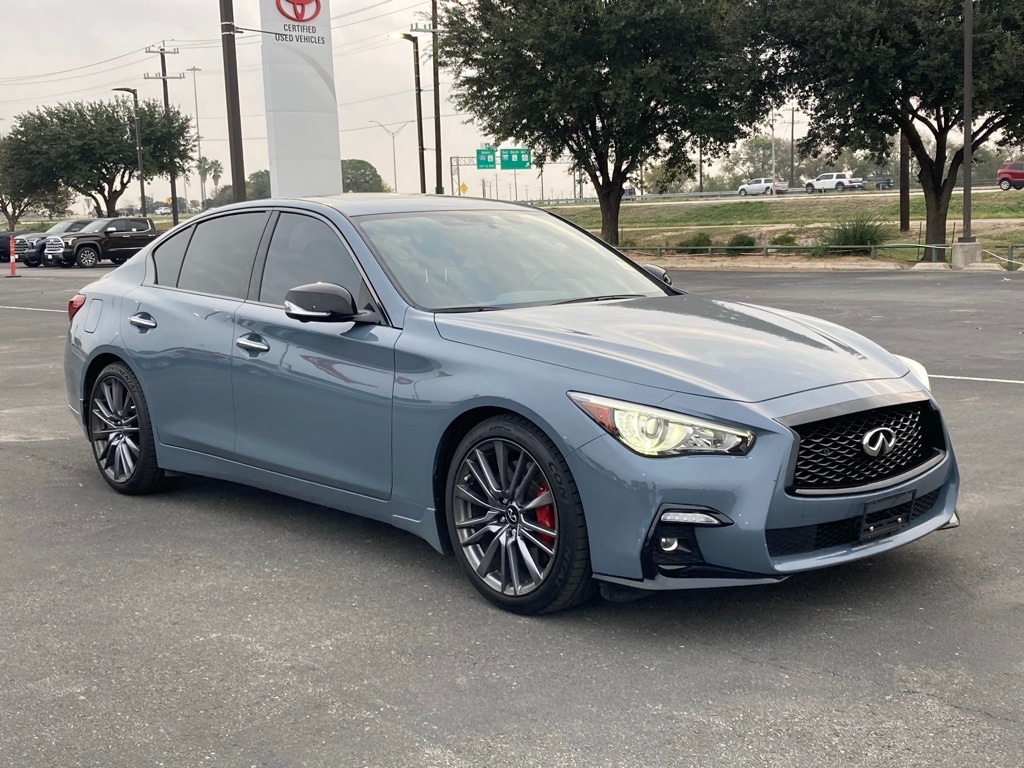 Used 2022 INFINITI Q50 Red Sport 400 Sedan