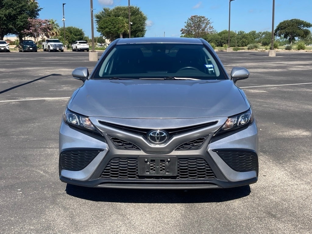 Used 2023 Toyota Camry SE with VIN 4T1G11AK7PU757753 for sale in San Antonio, TX