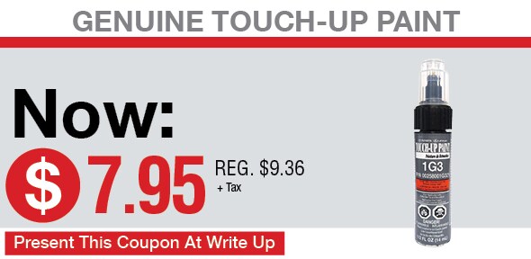 Genuine Touch-Up Paint Coupon, San Antonio, TX Automotive Service Special Special