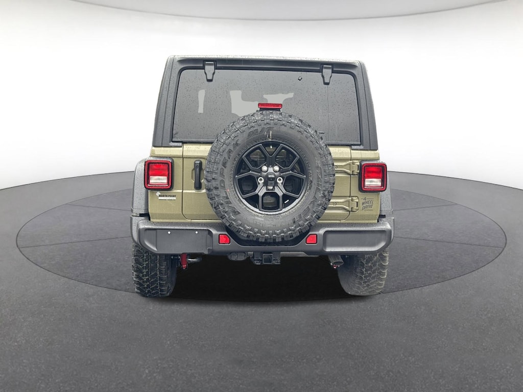 New 2026 Jeep Wrangler 4-DOOR WILLYS Sport Utility