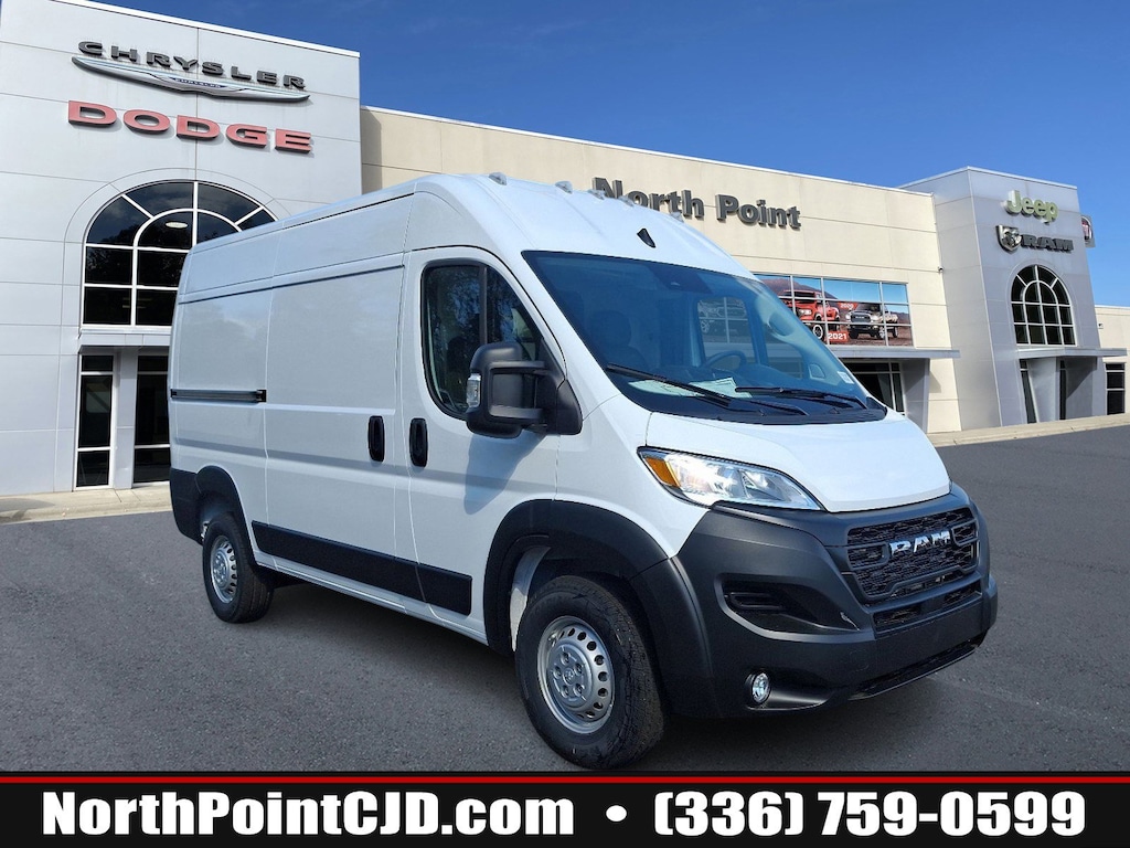 New 2025 Ram ProMaster PROMASTER 2500 TRADESMAN CARGO VAN HIGH ROOF 136' Cargo Van