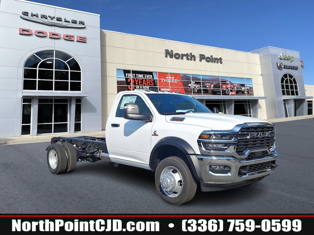 New 2025 Ram 4500 Chassis Cab 4500 TRADESMAN CHASSIS REGULAR CAB 4X4 84' CA Regular Cab