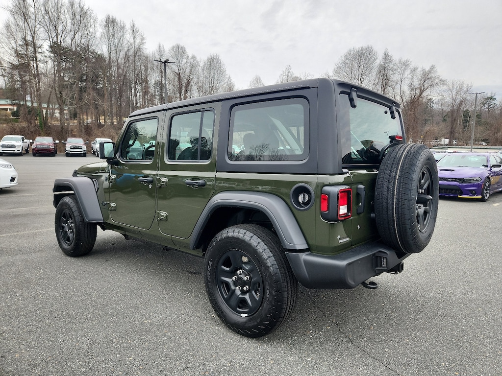 New 2024 Jeep Wrangler 4DOOR SPORT For Sale WinstonSalem NC