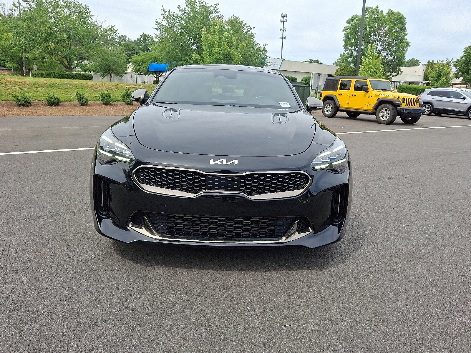Certified 2022 Kia Stinger GT1 with VIN KNAE45LC2N6103435 for sale in Winston Salem, NC