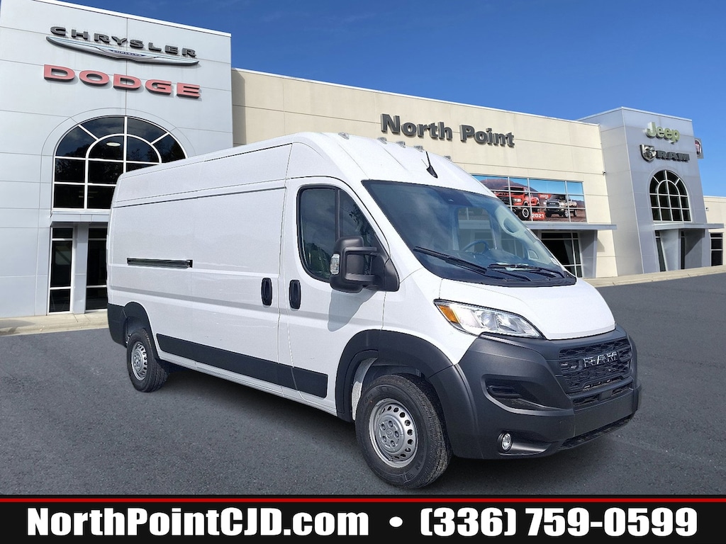 New 2025 Ram ProMaster PROMASTER 2500 TRADESMAN CARGO VAN HIGH ROOF 159' Cargo Van
