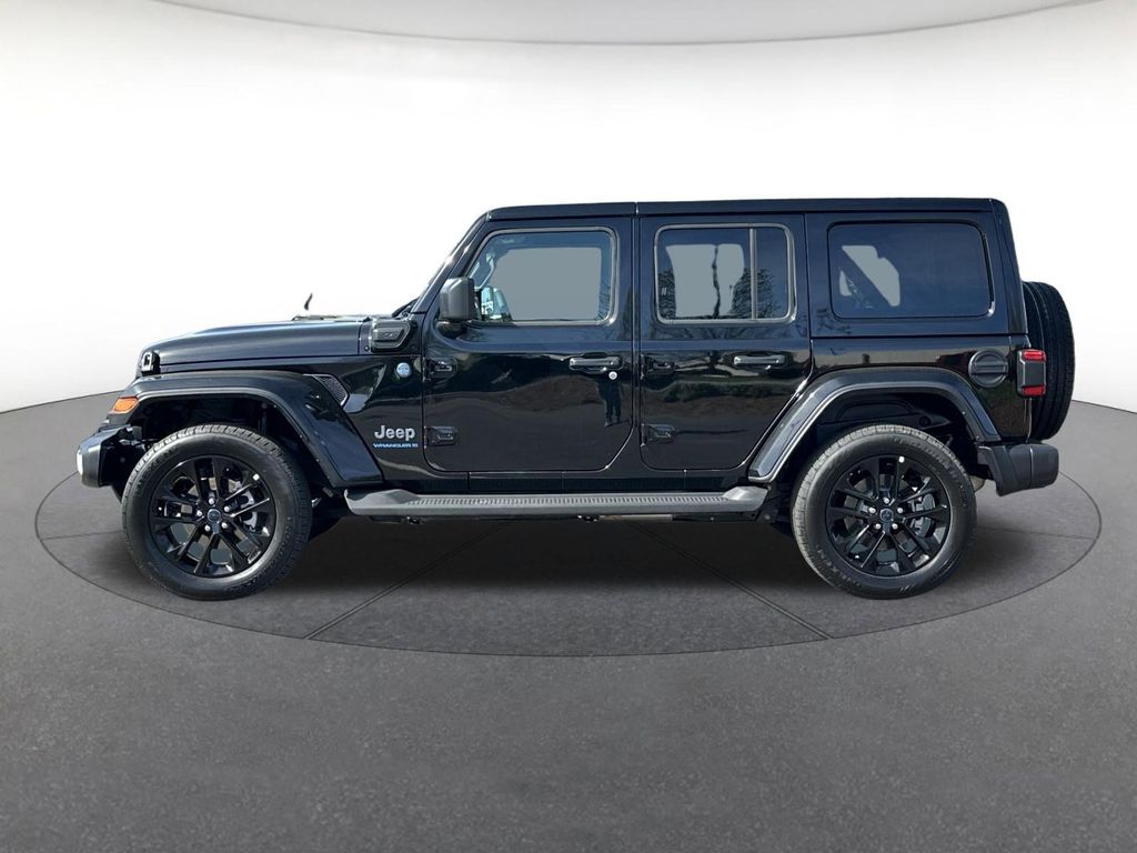 Certified 2025 Jeep Wrangler 4xe Sahara 4XE with VIN 1C4RJXP67SW602255 for sale in Winston-Salem, NC