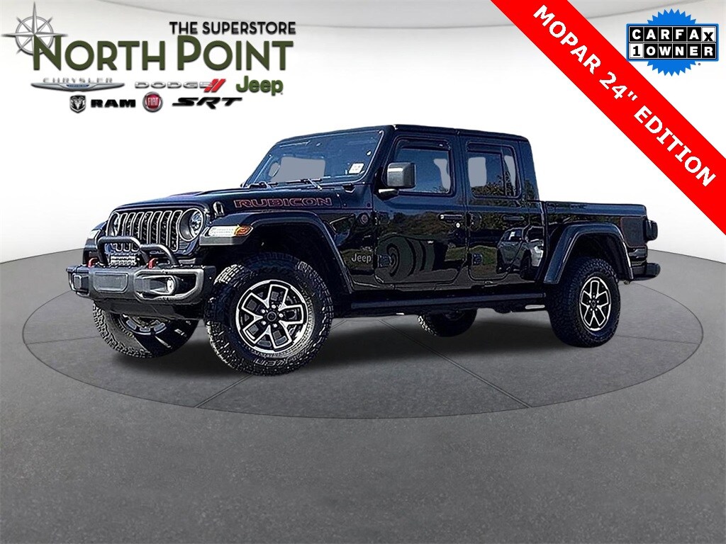 Certified 2024 Jeep Gladiator Rubicon Truck Crew Cab
