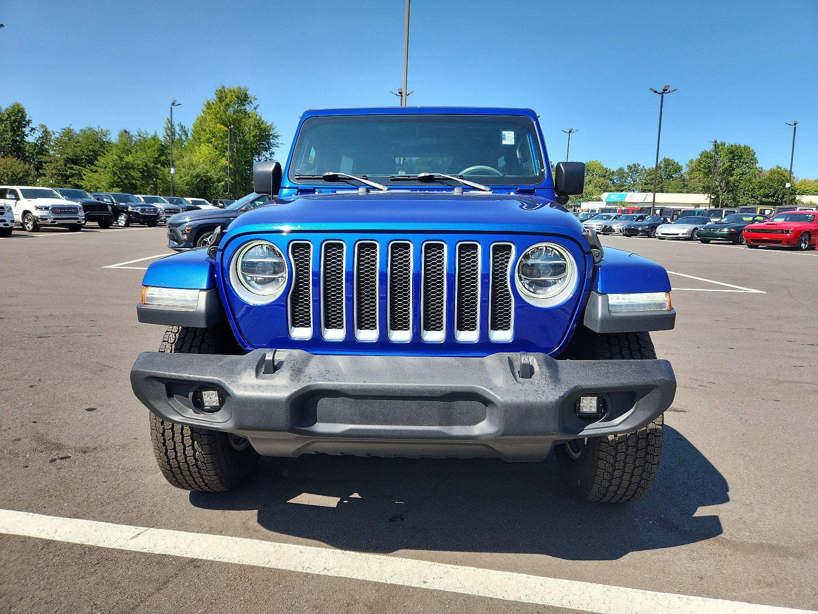 Certified 2019 Jeep Wrangler Unlimited Sahara with VIN 1C4HJXEG1KW569020 for sale in Winston-salem, NC