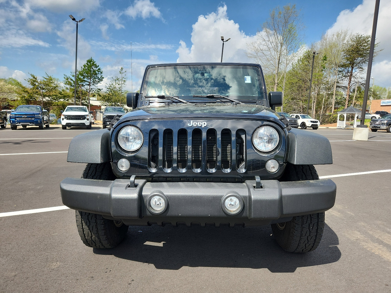 Certified 2015 Jeep Wrangler Unlimited Sport with VIN 1C4BJWDG4FL545481 for sale in Winston-salem, NC