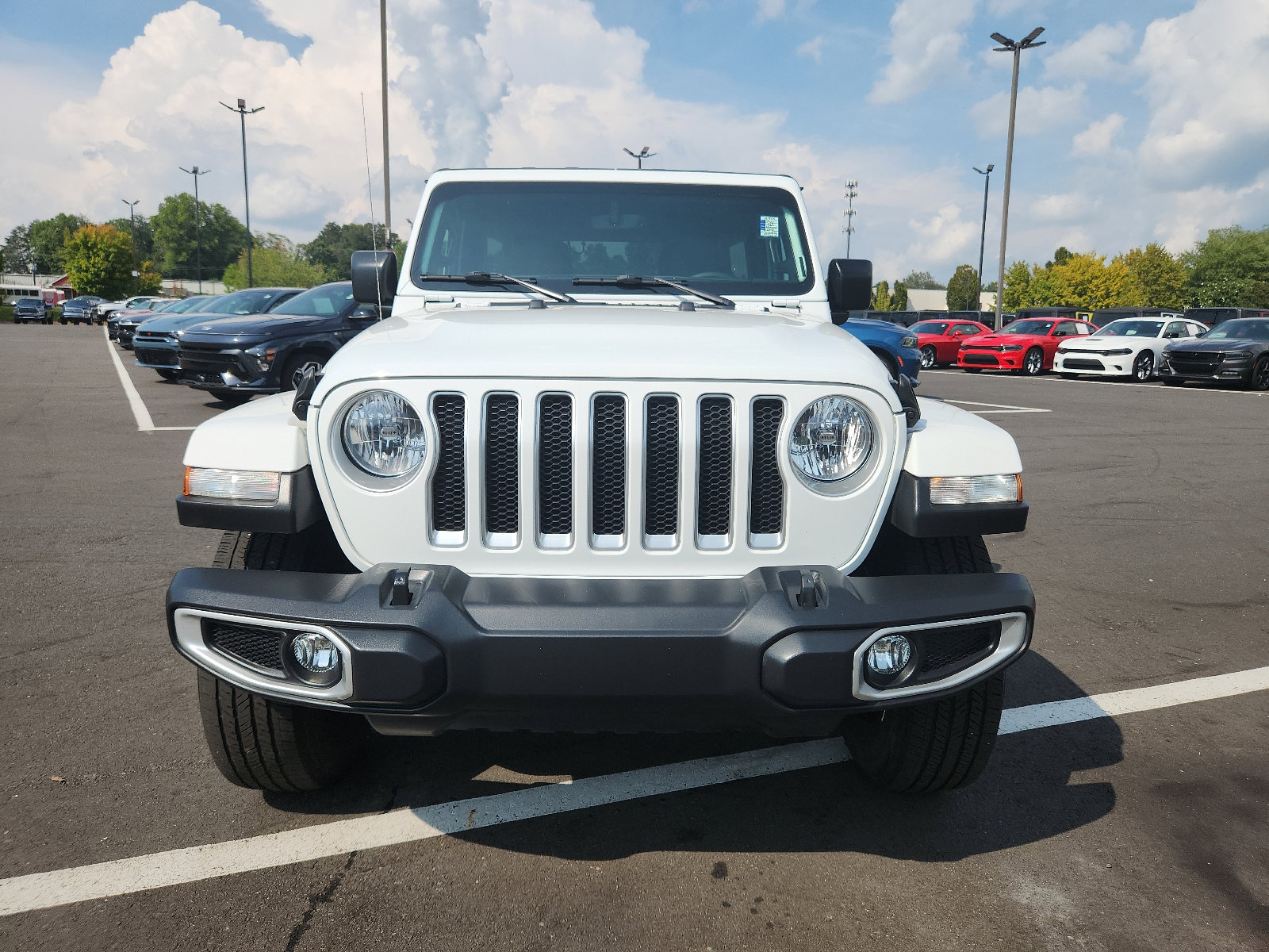 Certified 2023 Jeep Wrangler 4-Door Sahara with VIN 1C4HJXEN9PW702676 for sale in Winston-salem, NC