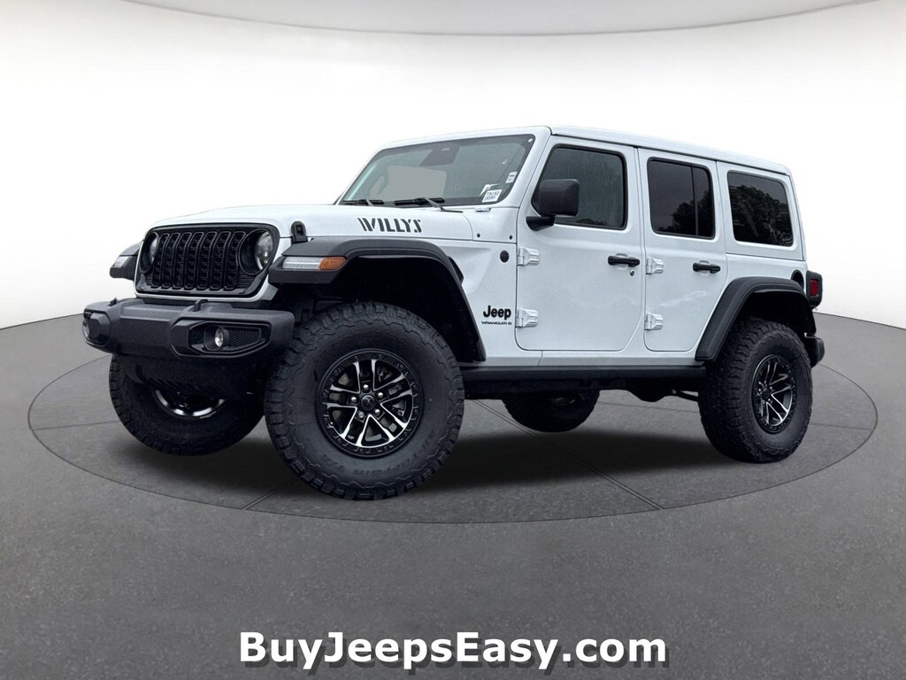 New 2026 Jeep Wrangler 4-DOOR WILLYS Sport Utility