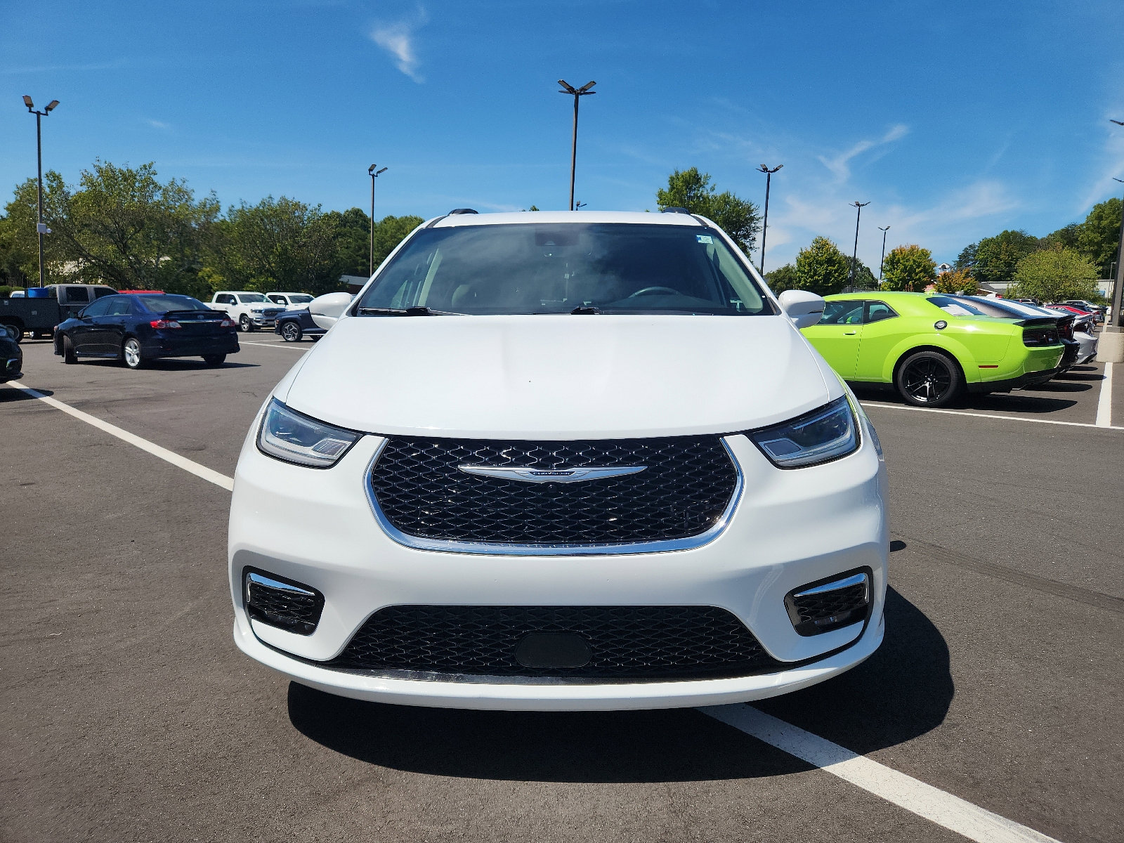 Certified 2022 Chrysler Pacifica Touring L with VIN 2C4RC1BG3NR158215 for sale in Winston-salem, NC