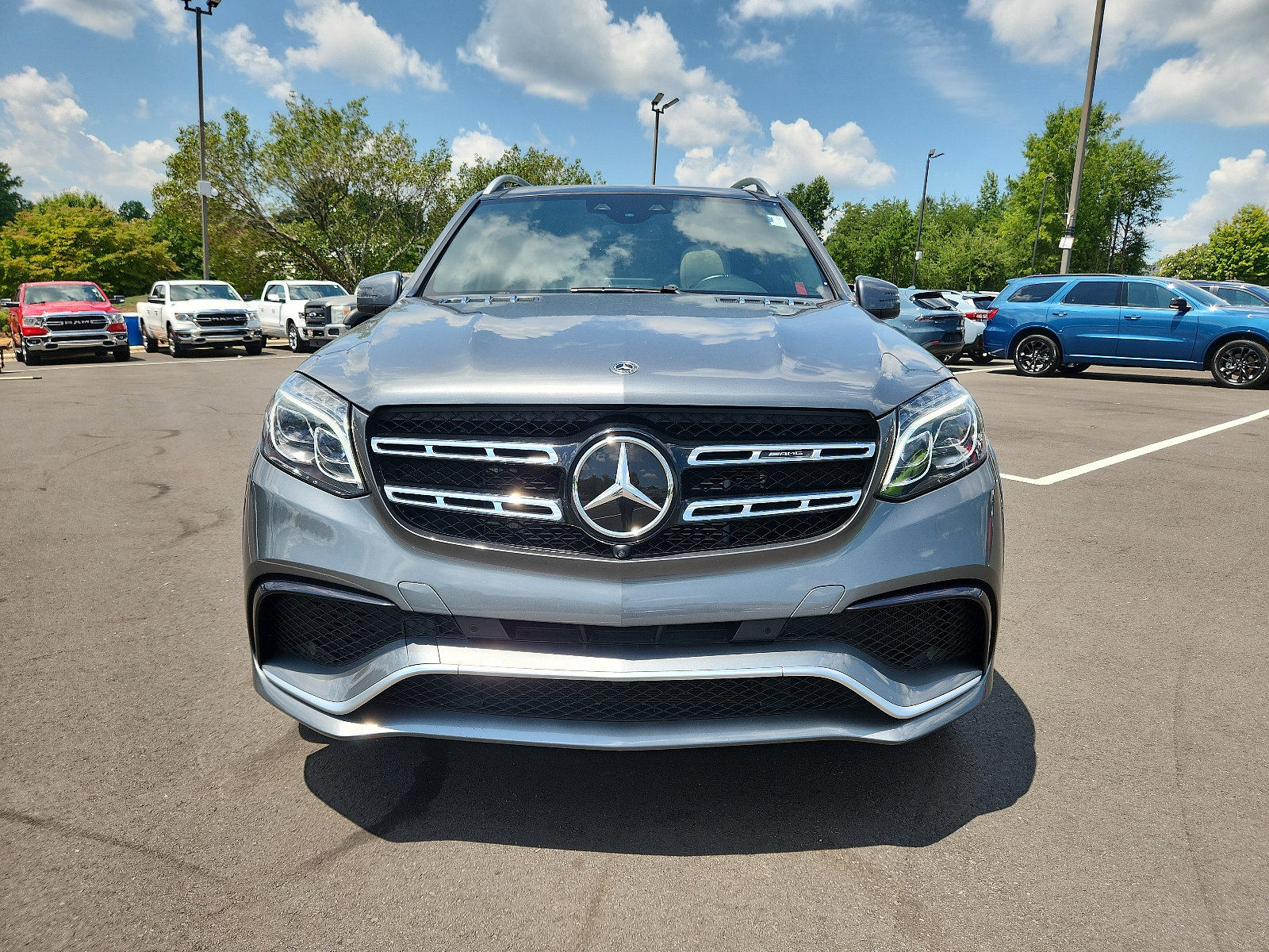 Used 2018 Mercedes-Benz GLS-Class AMG GLS63 with VIN 4JGDF7FE6JB045862 for sale in Winston-salem, NC