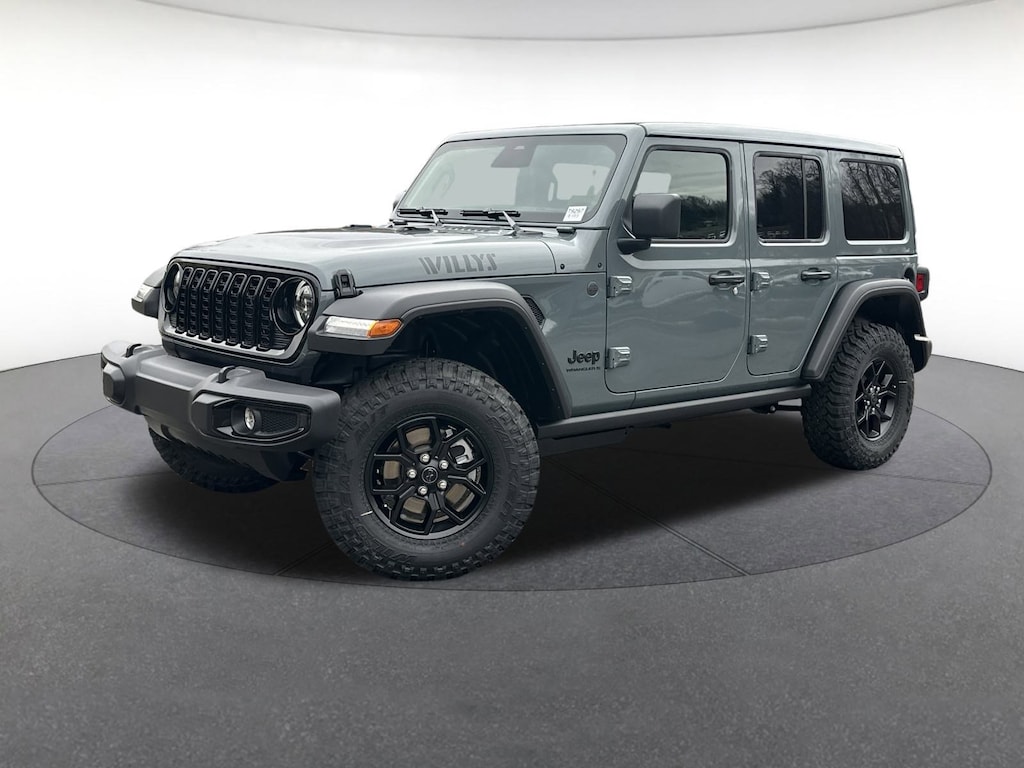 New 2026 Jeep Wrangler 4-DOOR WILLYS Sport Utility