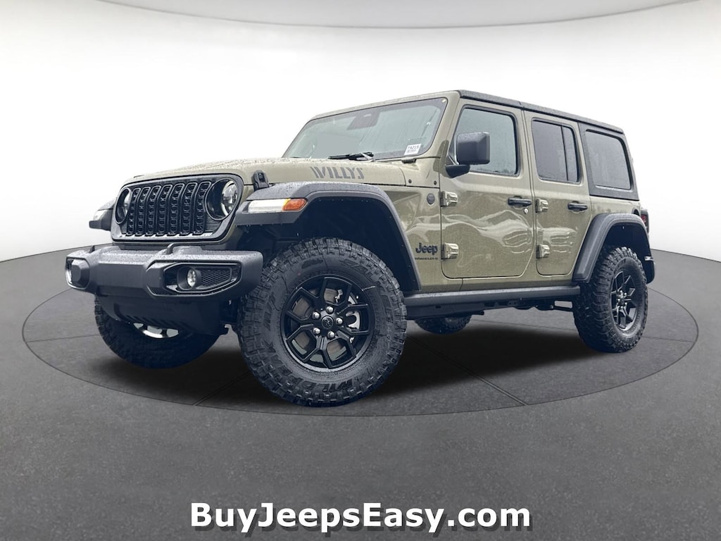New 2026 Jeep Wrangler 4-DOOR WILLYS Sport Utility