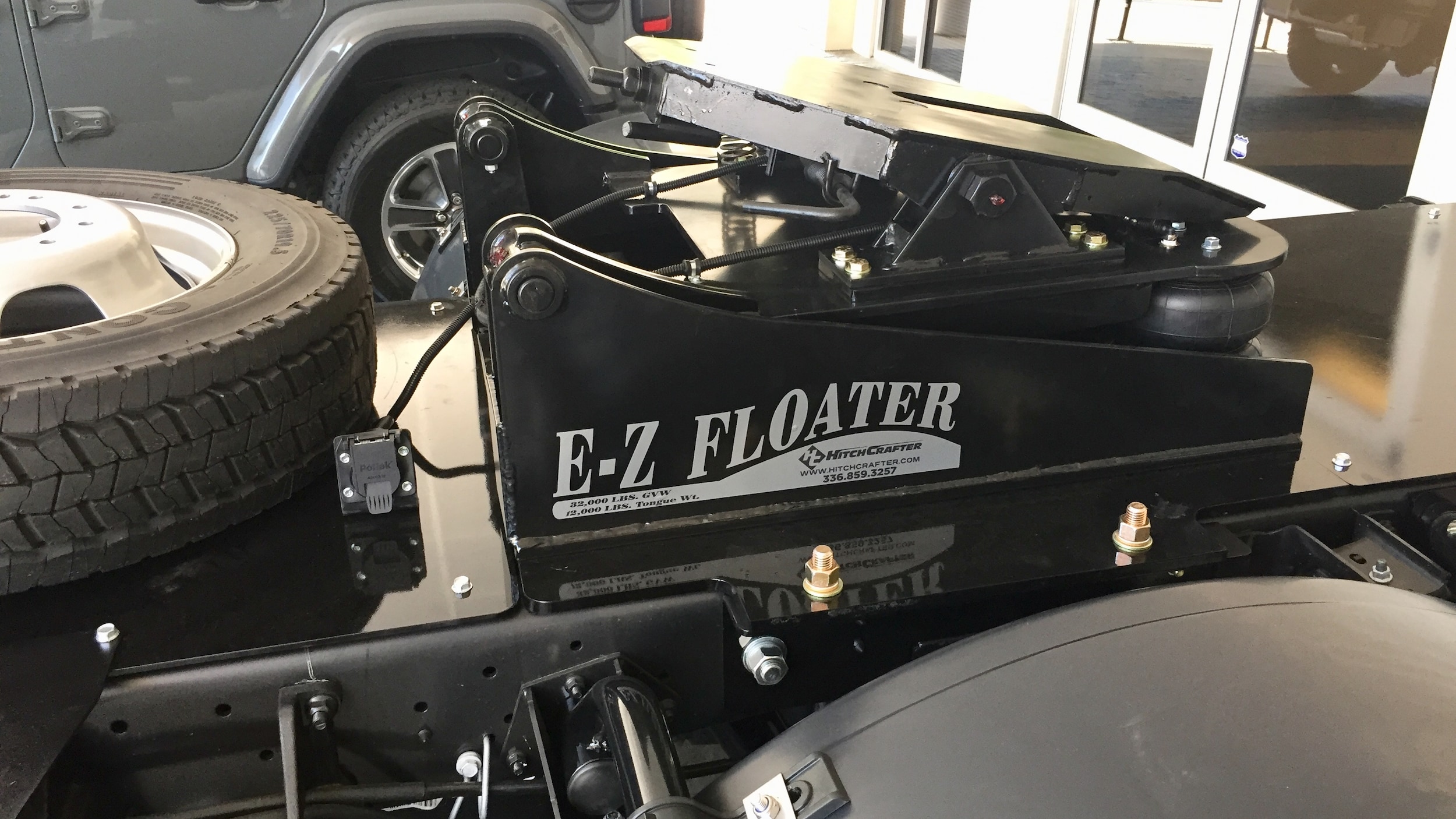 Ram Hauler Package with E-Z Floater Hitch