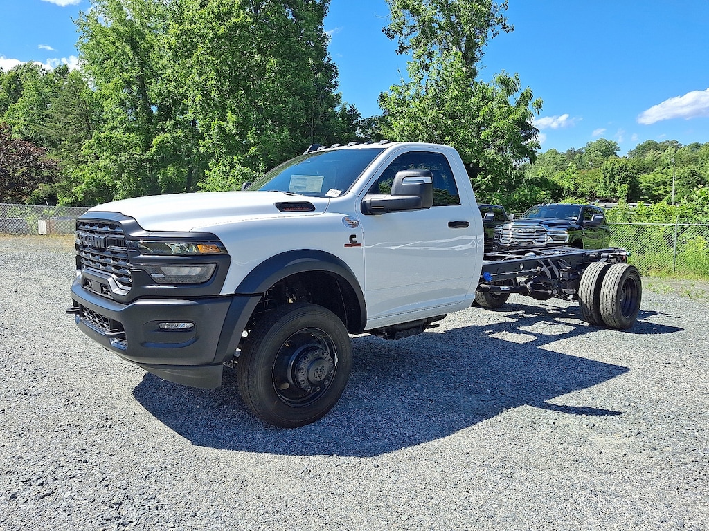 New 2025 Ram 5500 Chassis Cab 5500 TRADESMAN CHASSIS REGULAR CAB 4X2 108' CA Regular Cab